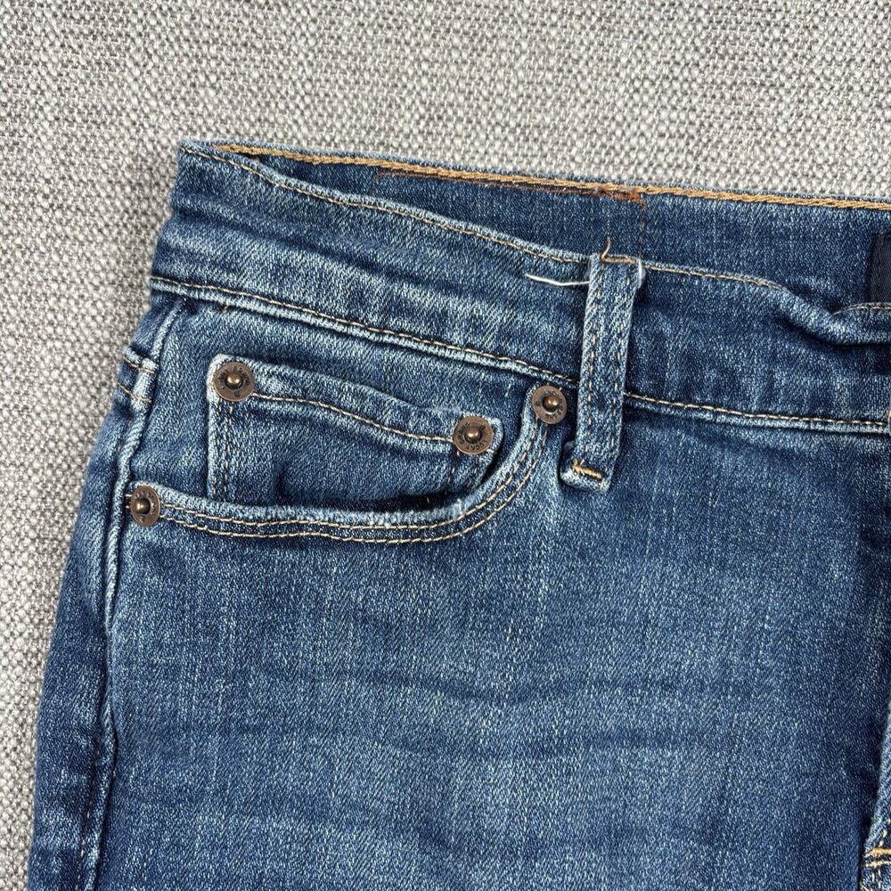 Lucky Brand Mid Rise Sweet Straight Jeans Medium Wash Blue 2/26 Regular Denim - Picture 9 of 11